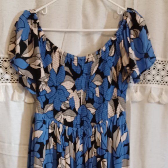 Free People Smocked Dress - Picture 1 of 3